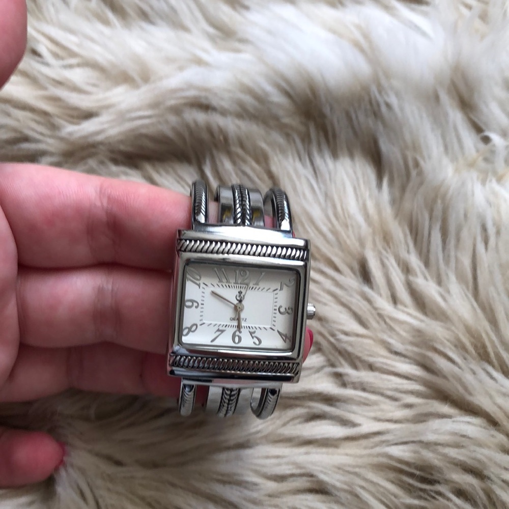 Sterling Silver watch bangle